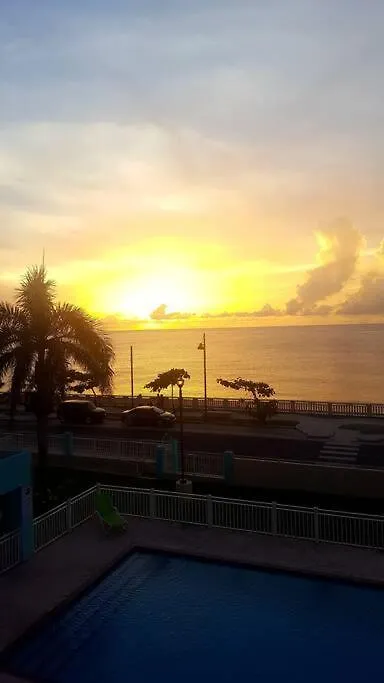 Summer All Year! Oceanfront With Pool A/C Aguadilla